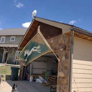 Customer photo review of LOTR Rohan Horse Flag