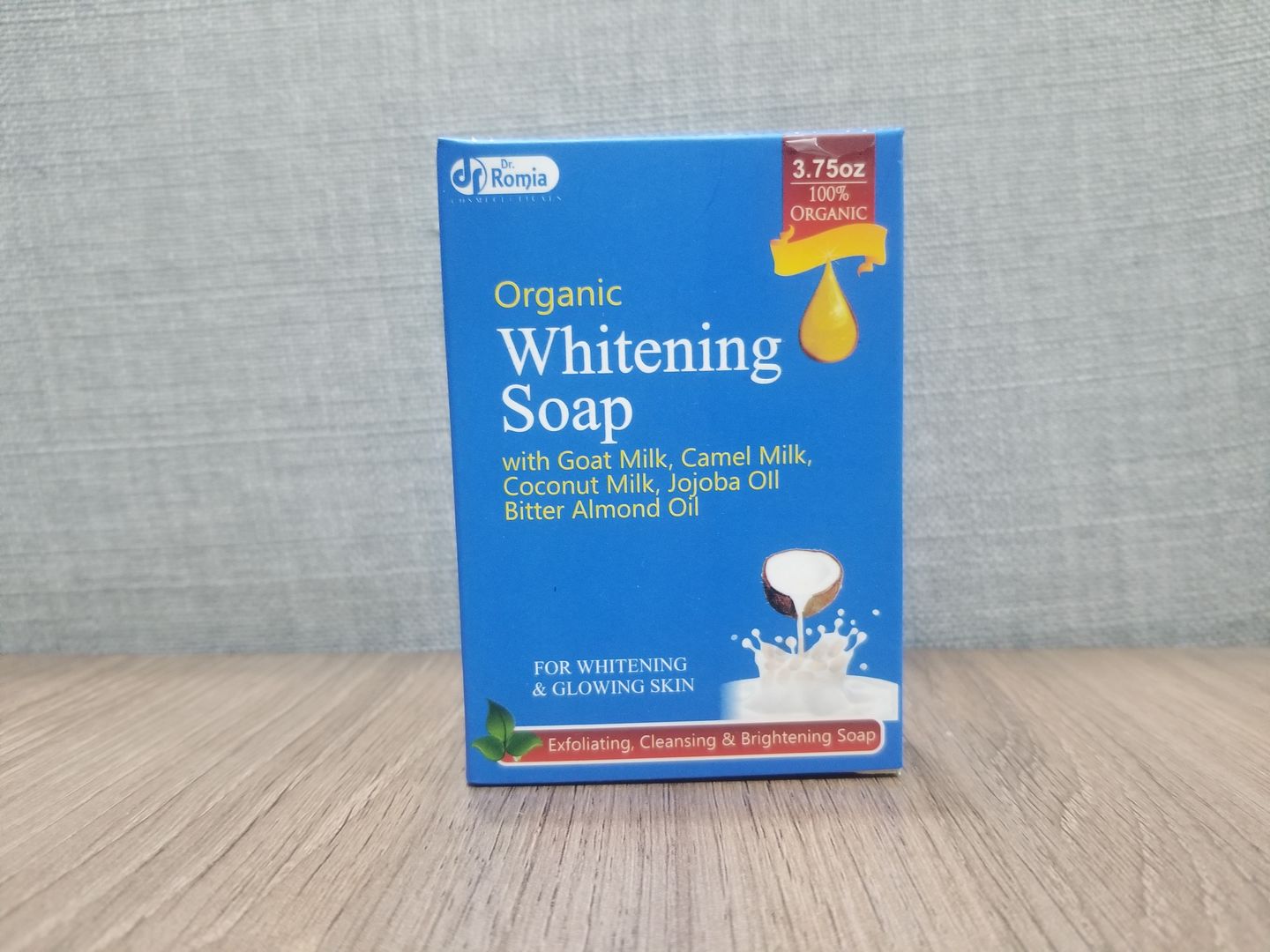 Customer photo review of Organic Whitening Soap