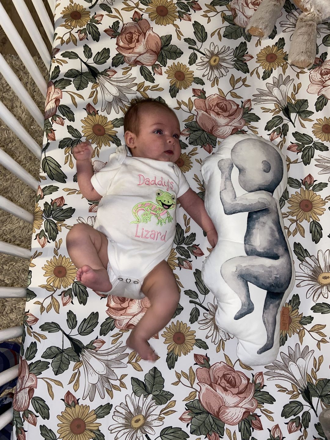 Customer photo review of Birth Pillow Watercolor One