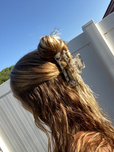 Customer photo review of Large Aurora Claw Clip