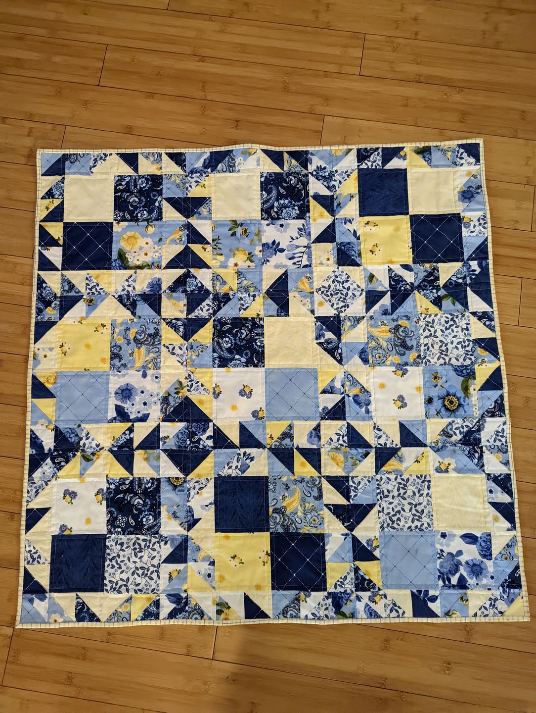 Customer photo review of True Fabrics - Sunshine Blooms - Precut Fabric