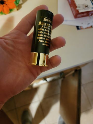Customer photo review of 12 Gauge Shot Glasses Set of 4 - 2nd Amendment