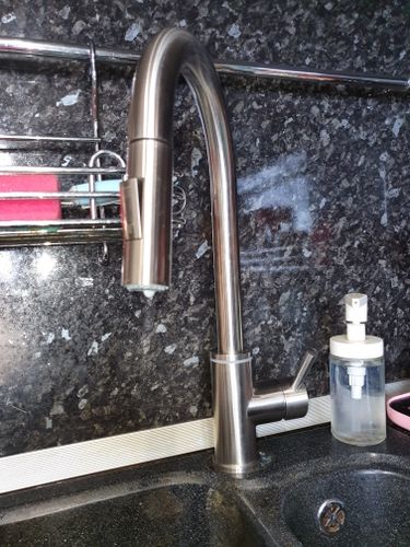 Customer photo review of Smart Touch Kitchen Faucets Crane For Sensor Kitchen Water Tap Sink Mixer Rotate Touch Faucet Sensor Water Mixer KH-1005