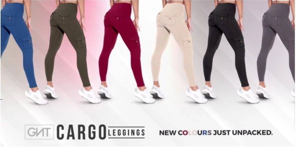 Customer photo review of TNG Cargo Leggings - Black