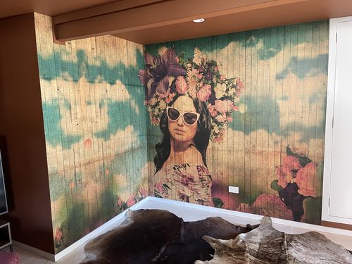 Customer photo review of My Havana - Custom Sized Wallpaper Mural (per m2)