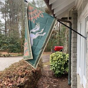Customer photo review of LOTR Rohan Horse Flag