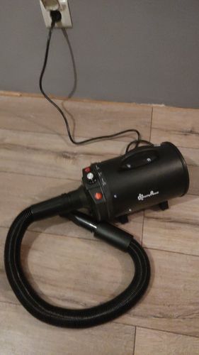 Customer photo review of 2800W Power Hair Dryer For Dogs Pet Dog Cat Grooming Blower Warm Wind Secador Fast Blow-dryer For Small Medium Large Dog Dryer