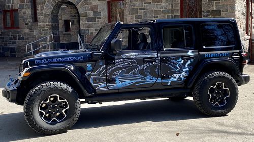 Customer photo review of JLU: Custom MEK Removable Trail Armor
