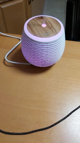 Customer photo review of Ultrasonic Essential Oil Diffuser  Air Humidifier Atomizer for Yoga Spa Office Bedroom Home