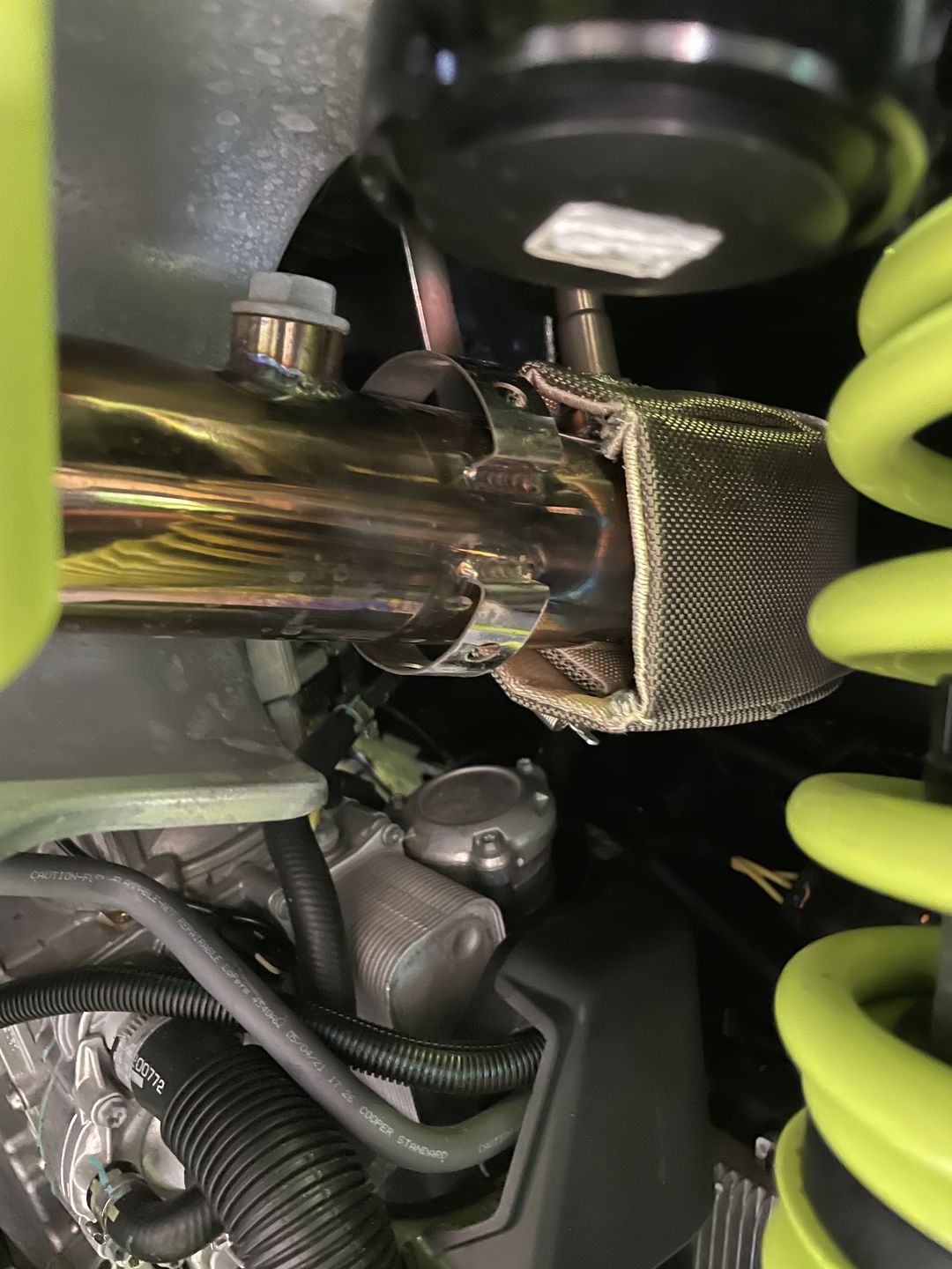 Customer photo review of RPM X3 & RZR Exhaust Heat Blanket