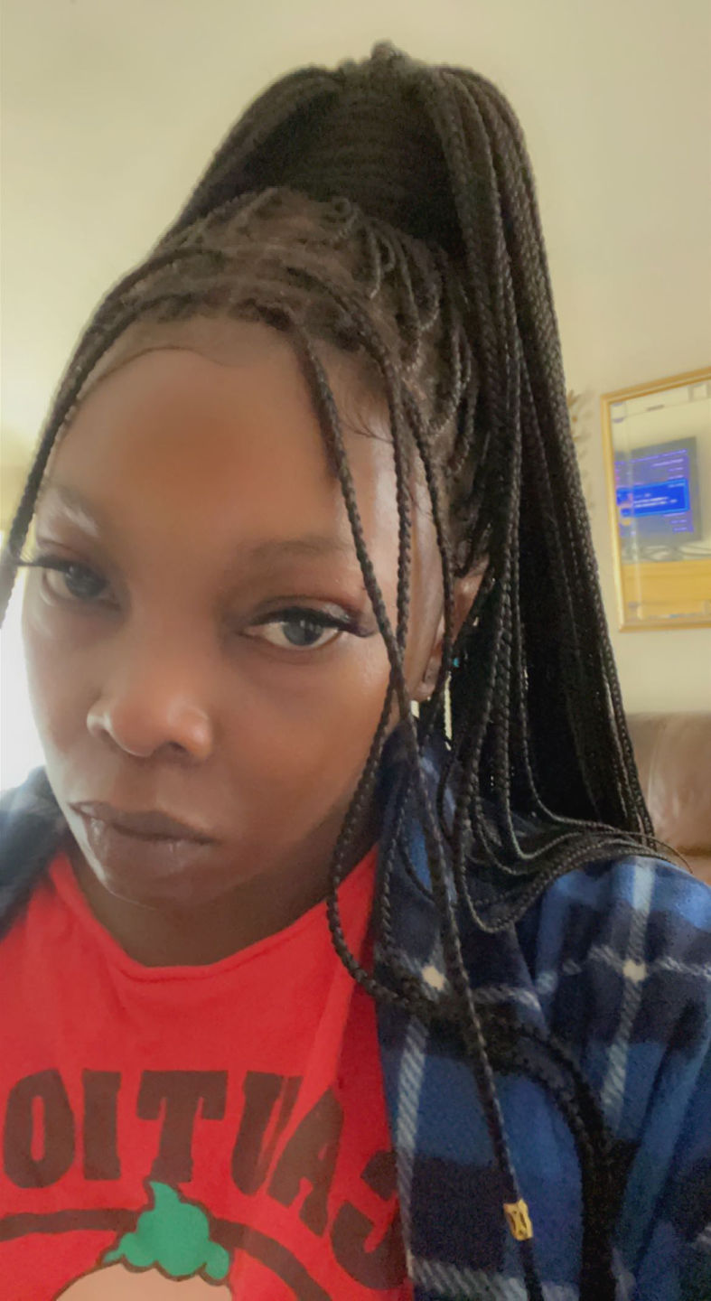 Customer photo review of Beyoncé Honey Blonde Knotless Braids