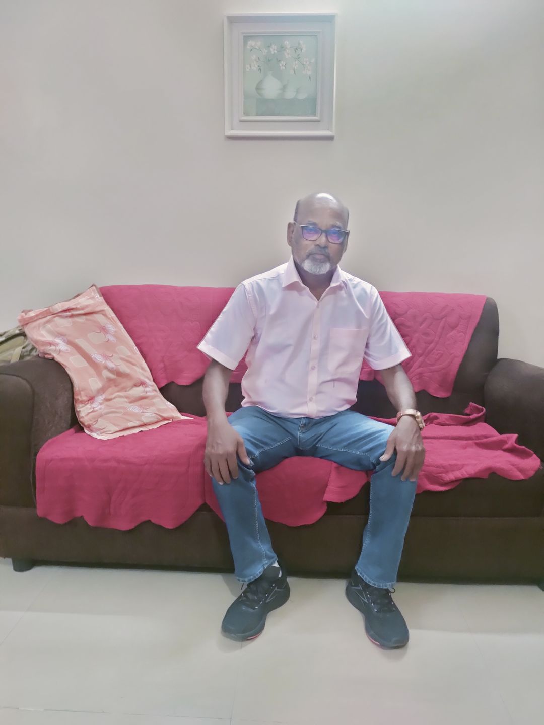Customer photo review of Super Soft - Lemonade Pink Formal Shirts | SS1502