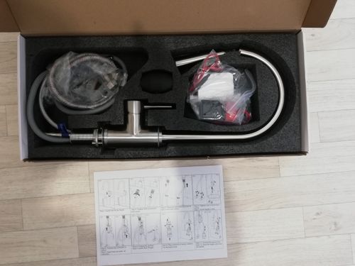 Customer photo review of Smart Touch Kitchen Faucets Crane For Sensor Kitchen Water Tap Sink Mixer Rotate Touch Faucet Sensor Water Mixer KH-1005