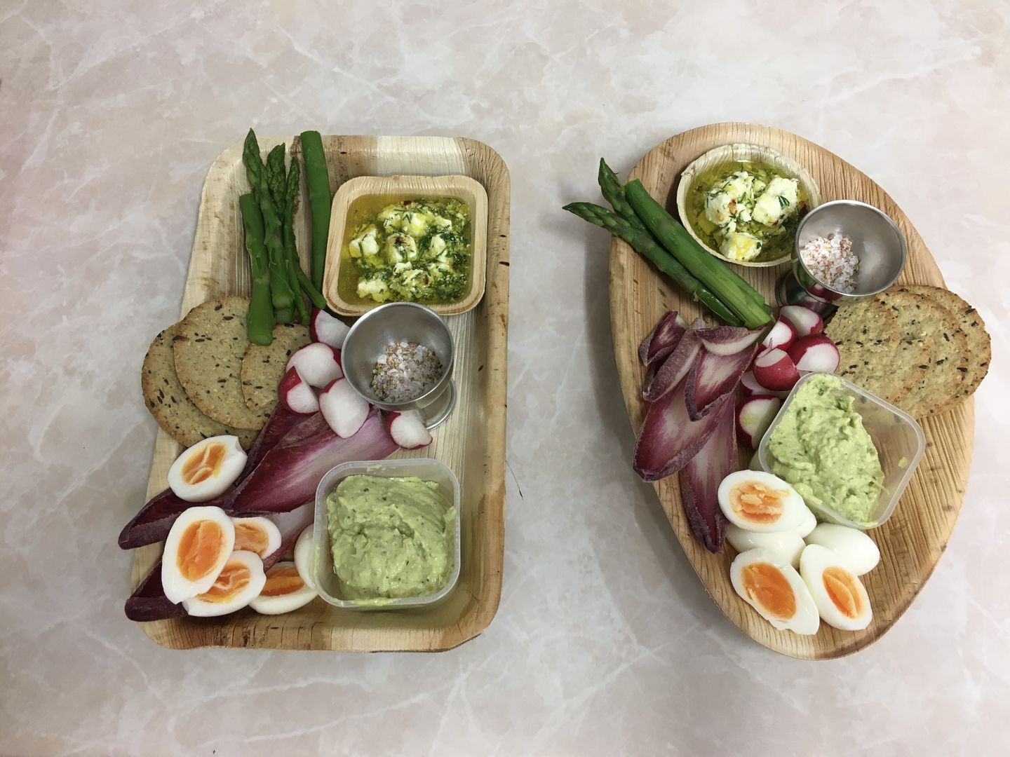 Customer photo review of Oval Palm Leaf Plates
