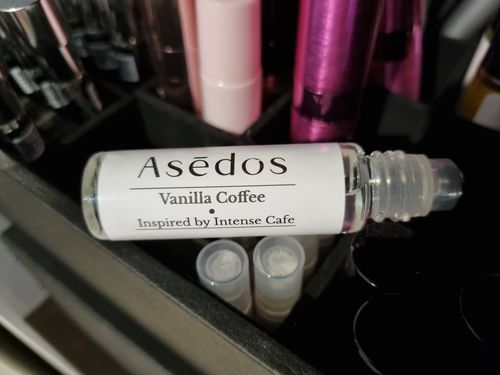 Customer photo review of VANILLA COFFEE PERFUME OIL