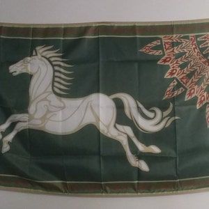 Customer photo review of LOTR Rohan Horse Flag