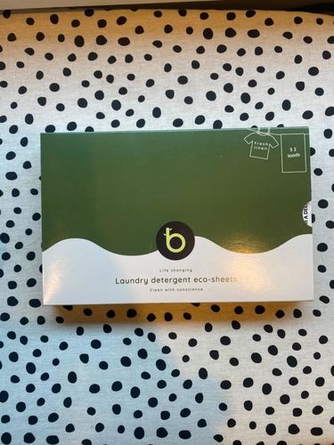 Customer photo review of Laundry Detergent Eco-Sheets™