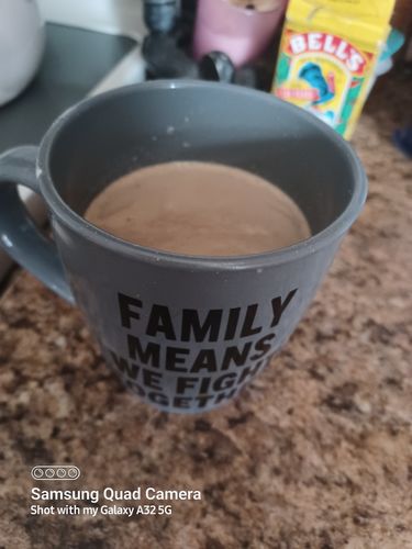 Customer photo review of InstaBrew Coffee Sample (FREE with Survey)!