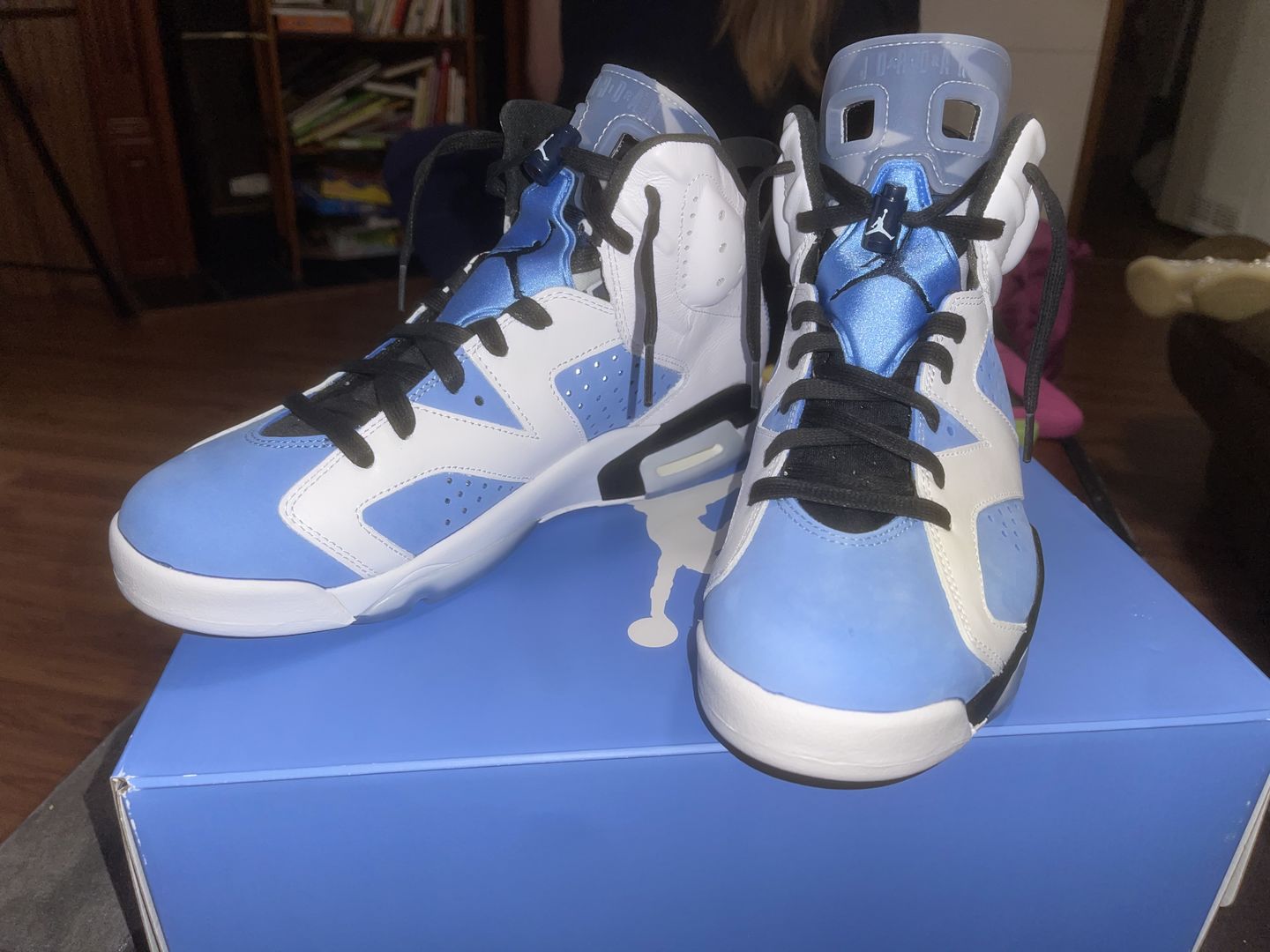 Customer photo review of Flat Waxed Cotton Shoe Laces