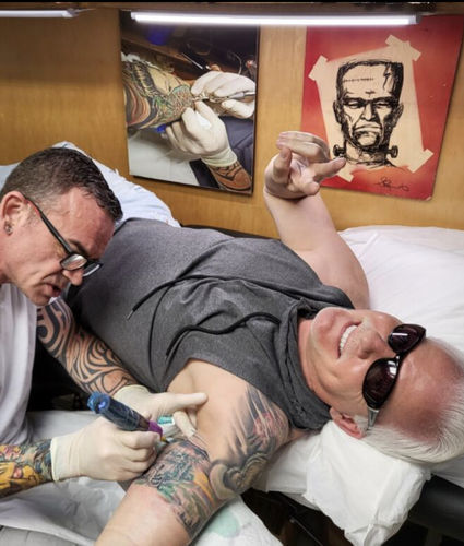 Customer photo review of Signature Tattoo Numbing Cream