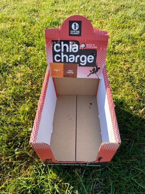 Customer photo review of Chia Seed Energy Flapjacks 80g - Salted Caramel, Banana, Berry, Original Sea Salt (box of 23)