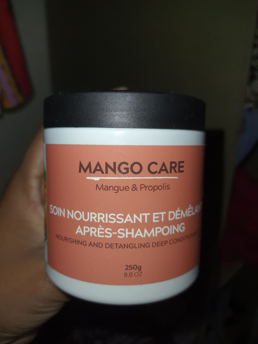Customer photo review of Soin nourrissant et démêlant après-shampoing - CARE