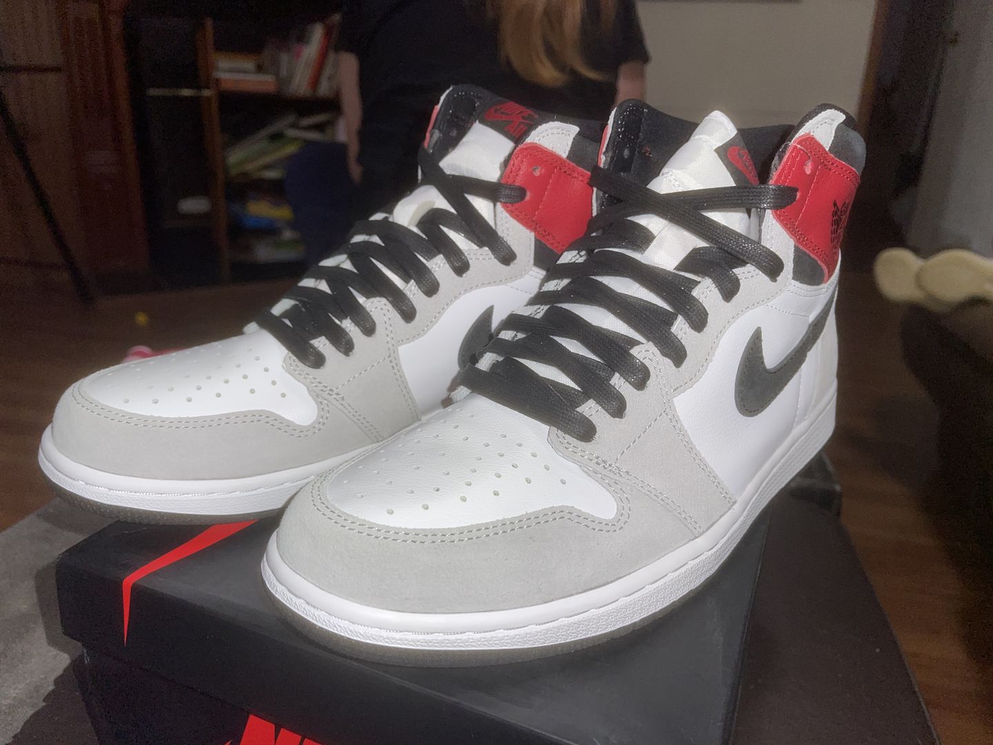 Customer photo review of Flat Waxed Cotton Shoe Laces
