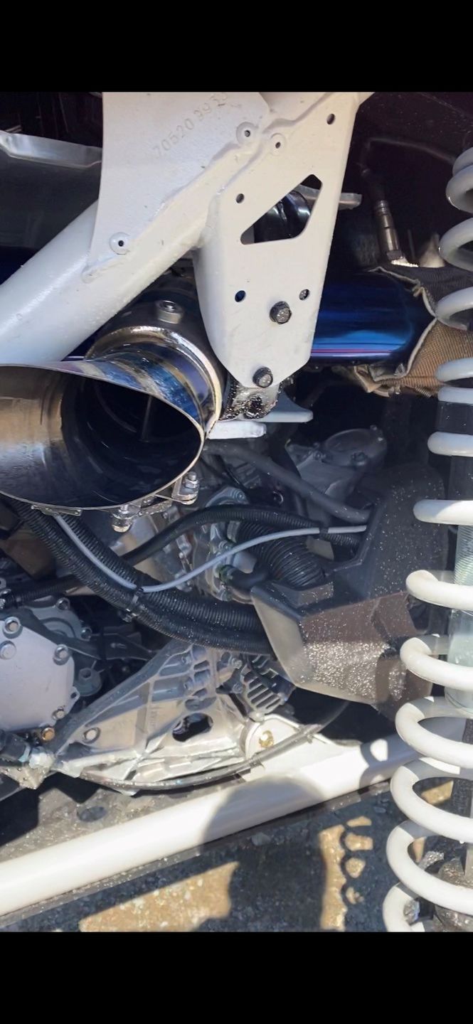 Customer photo review of RPM SxS Can-Am X3 TITANIUM TI E-Valve 3" Electronic Dump Valve Exhaust / Mid pipe