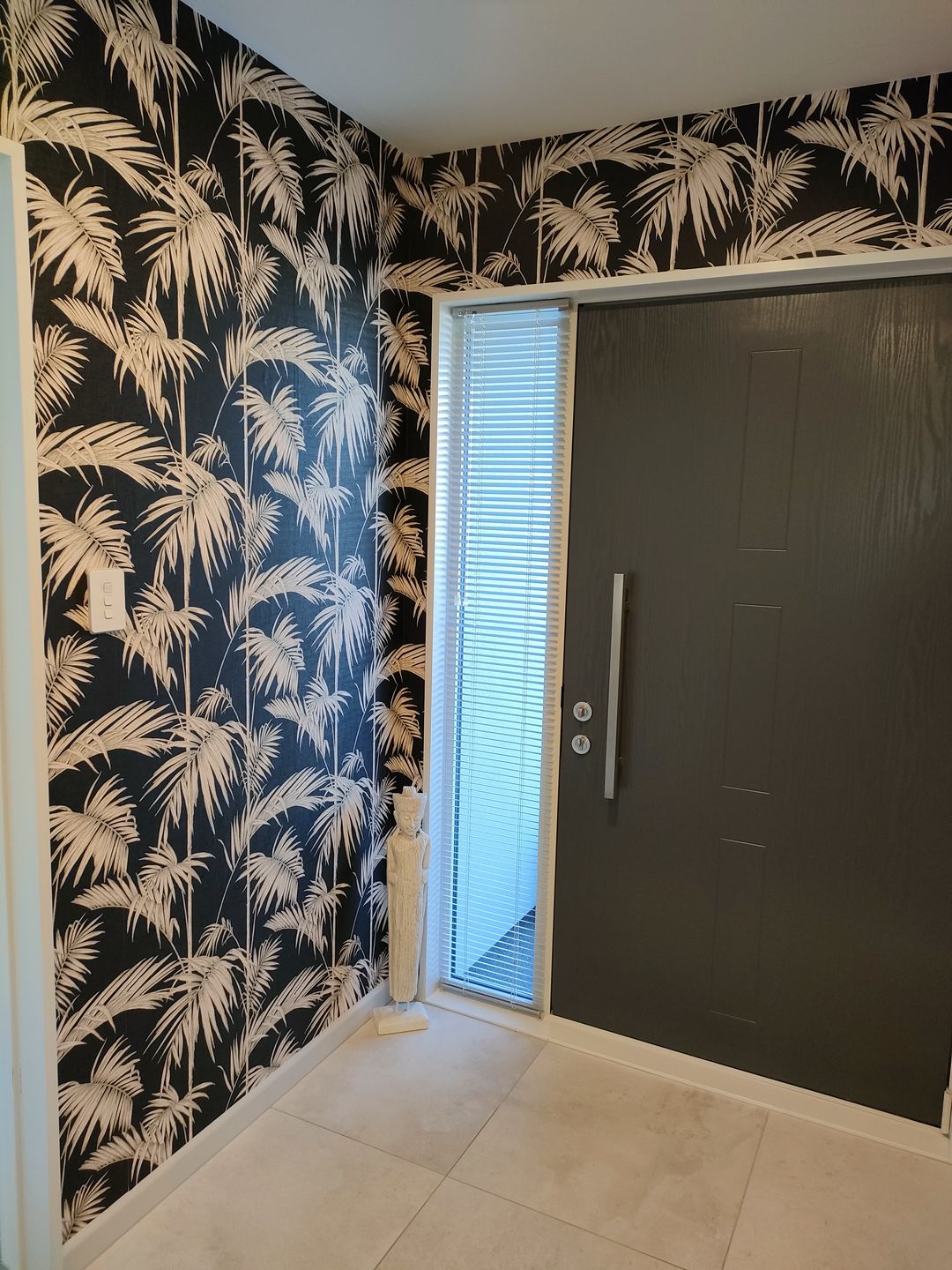 Customer photo review of Lola Palm Wallpaper - 5 Colours