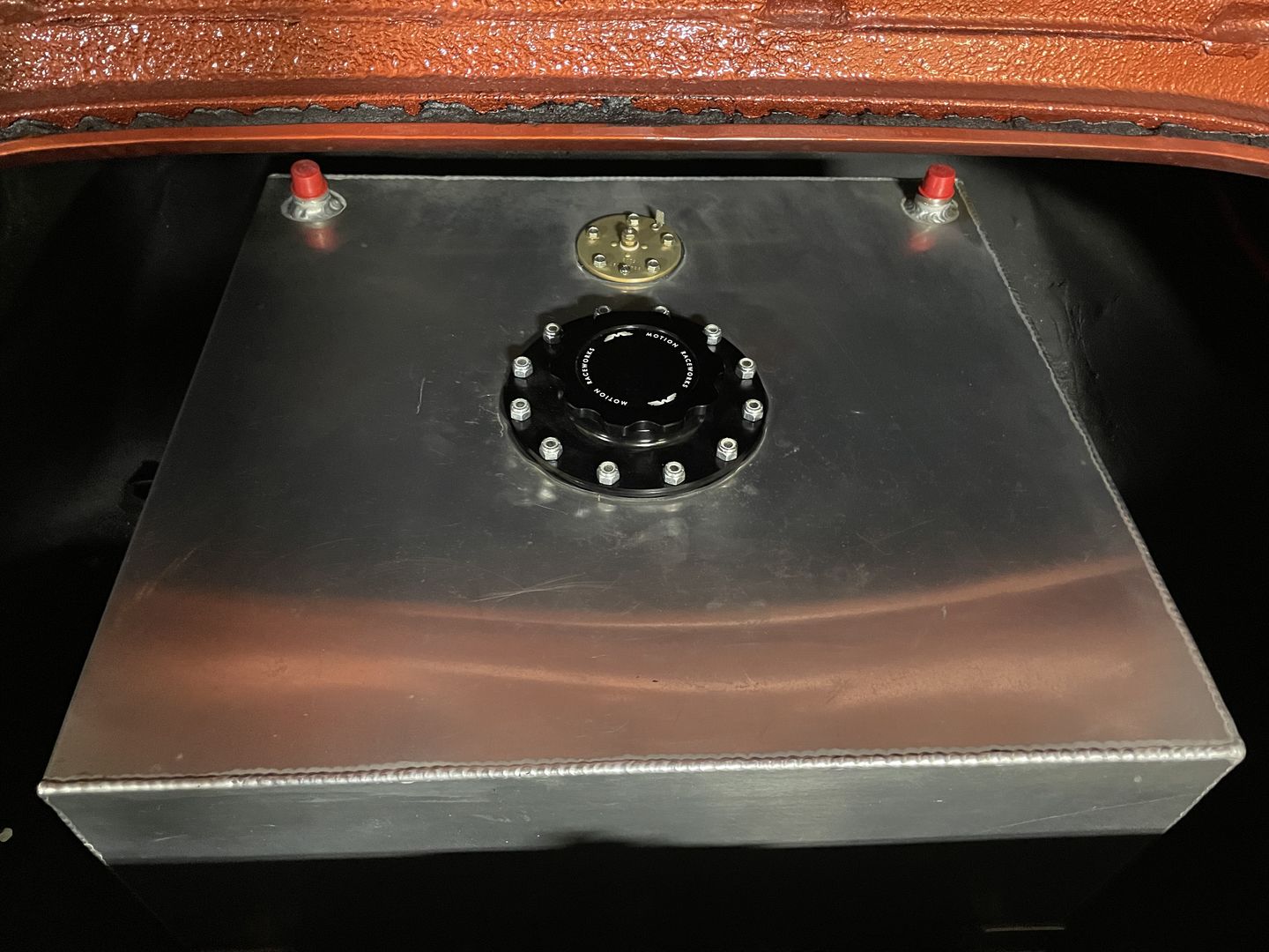 Customer photo review of Motion Billet Fuel Cap (Screw on) 12 bolt w/ Seal and Hardware 27-150