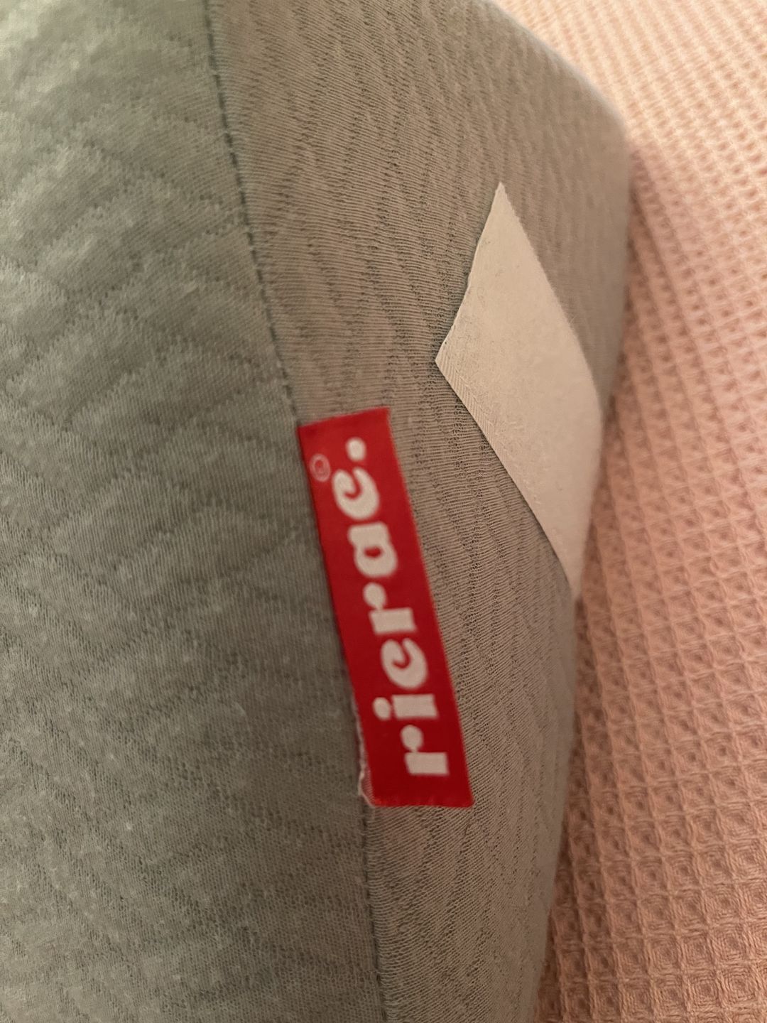 Customer photo review of Hard Flat Memory Foam Pillow