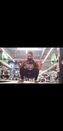 Customer photo review of Salty Savage™ Unisex “CHOOSING VIOLENCE TODAY” Tee | Rustic Tie Dye