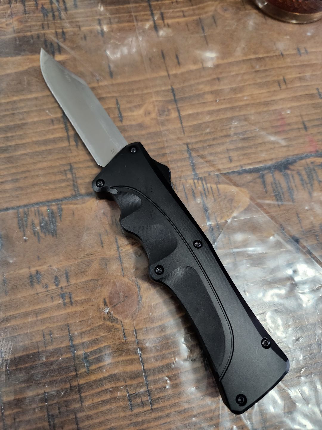 Customer photo review of *New Arrival* Black D2 Clip Point Mamba Hendrix OTF