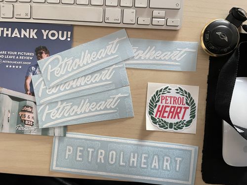 Customer photo review of Petrolheart | Sticker