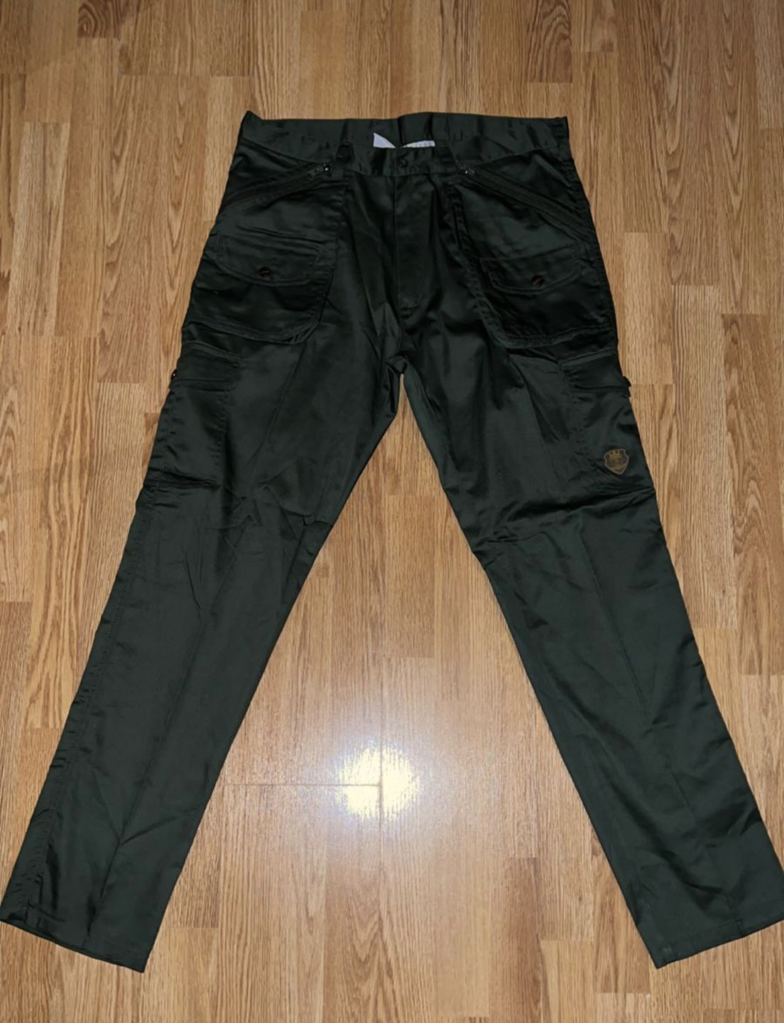 Customer photo review of Pantalone Vient New Sfoderato 1219 Verde