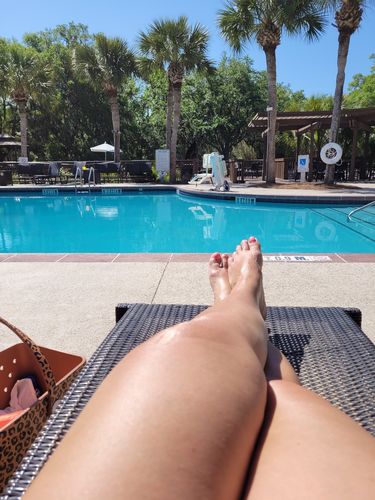 Customer photo review of 100% Natural & Organic Tanning Oil