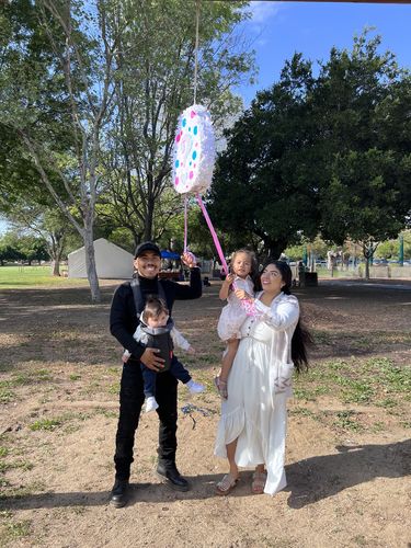 Customer photo review of Easter Egg Pinata Easter Gender Reveal Easter Theme Party