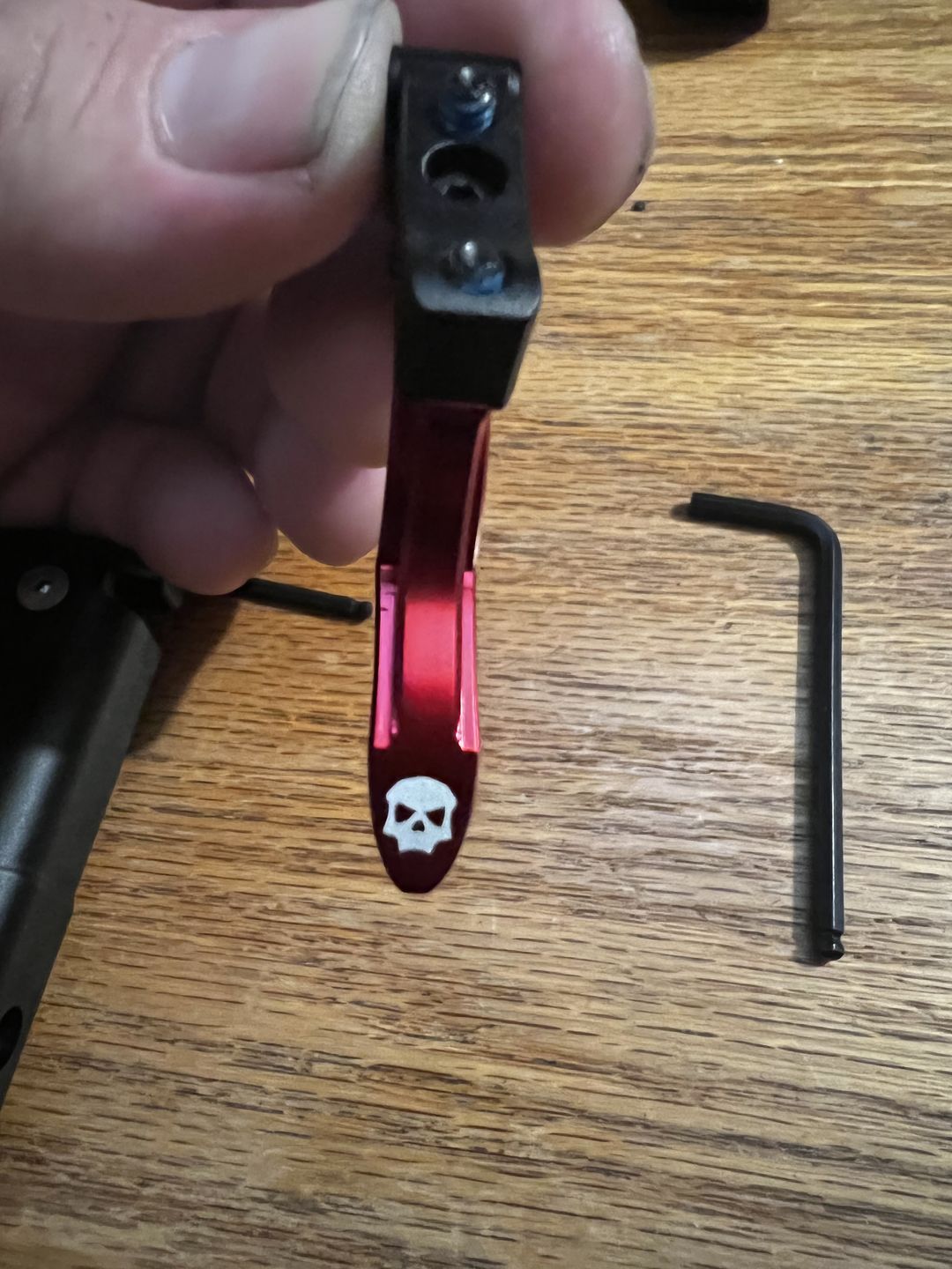 Customer photo review of Infamous Deuce 1R DNA Trigger fits: Geo 4, 170R, 160R,  CS1, CS1.5 CSR, CSPro