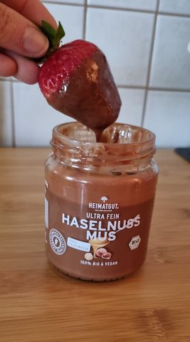 Customer photo review of Bio Haselnussmus