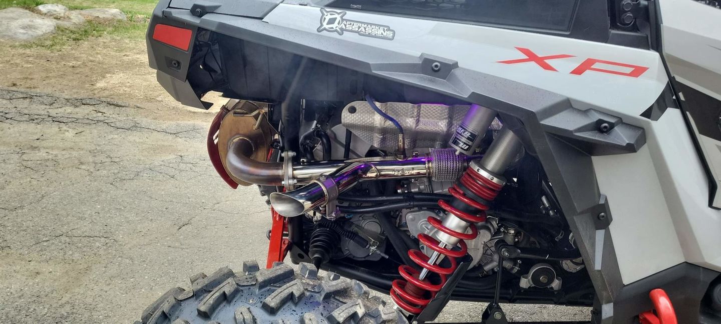 Customer photo review of RPM-SxS RZR XPT Turbo Pro Xp & Turbo R 2.5" Captains Choice Electric Side Dump E-Valve Exhaust