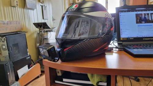 Customer photo review of AGV K3/K5 S/SV Camera Mount