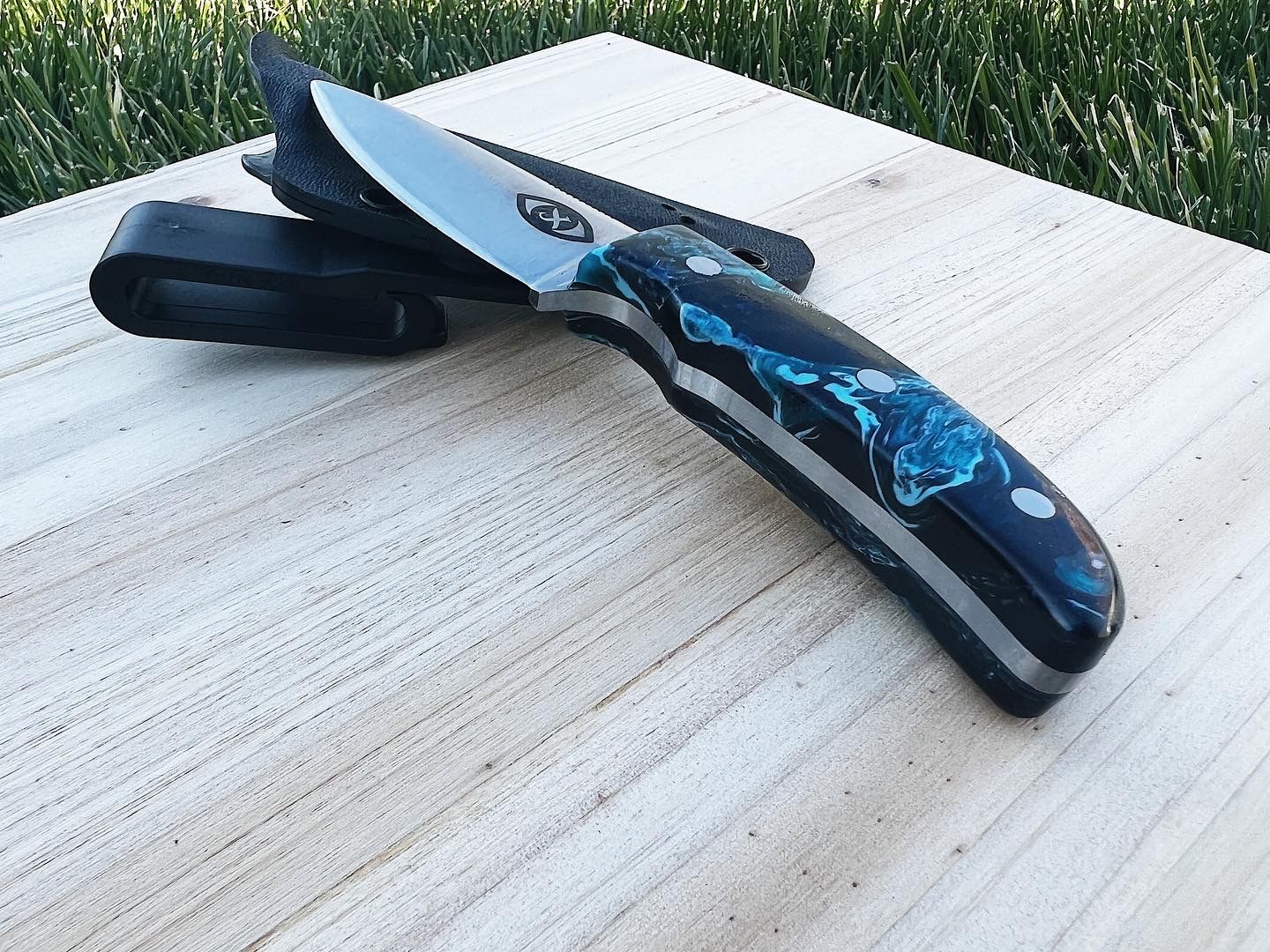 Customer photo review of 2 X 72 Inch Knife Makers Sanding Belts Assortment