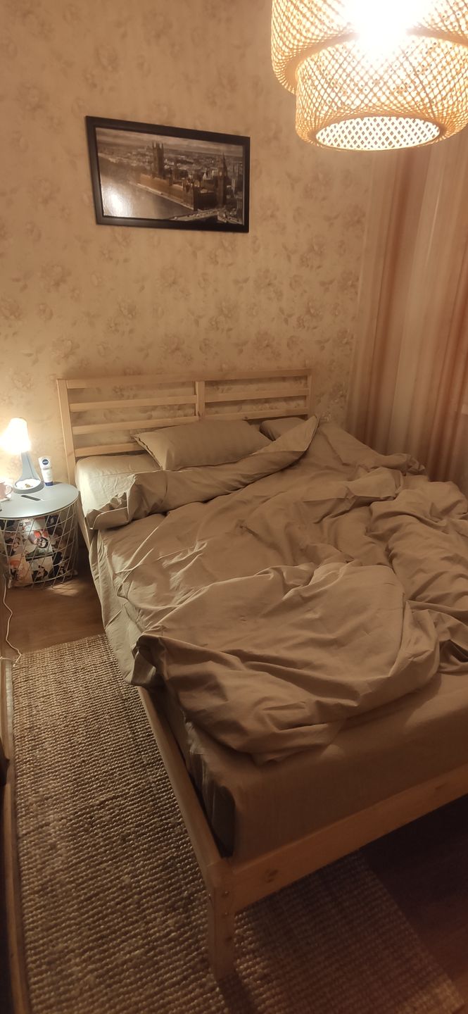 Customer photo review of Комплект білизни із вареної бавовни Leglo Almond