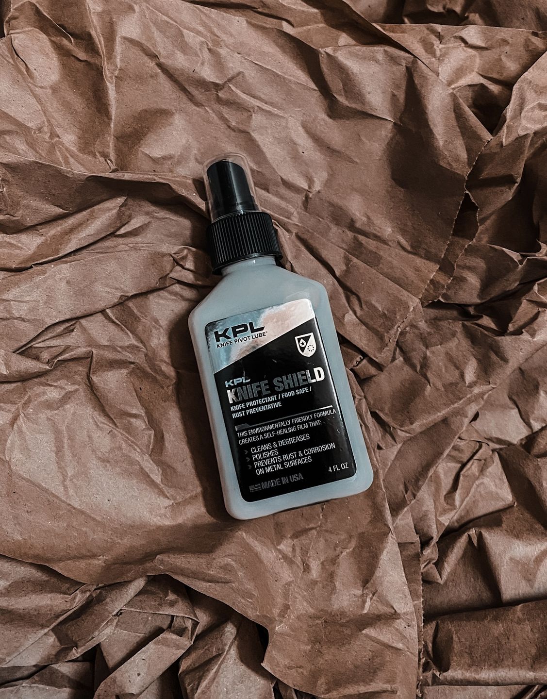 Customer photo review of Knife Shield - Corrosion Preventive Knife Cleaner