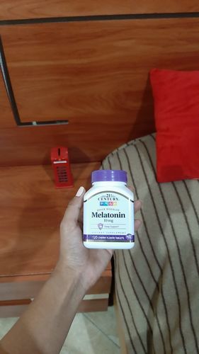 Customer photo review of Melatonina rápida disolución 10 mg 21st Century