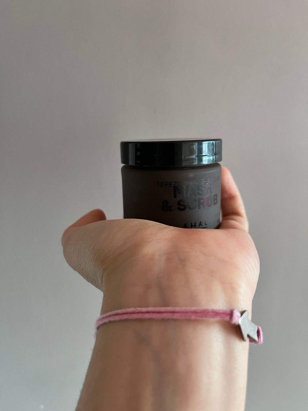 Customer photo review of Mask & Scrub / Mascarilla - Exfoliante de Tepezcohuite