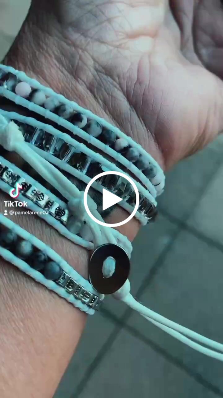 Customer video review of White Labradorite Apple Watch Strap