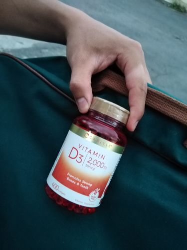 Customer photo review of Vitamina D3 2000 UI Carlyle