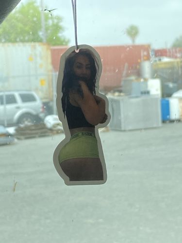 Customer photo review of Two Custom Air Fresheners