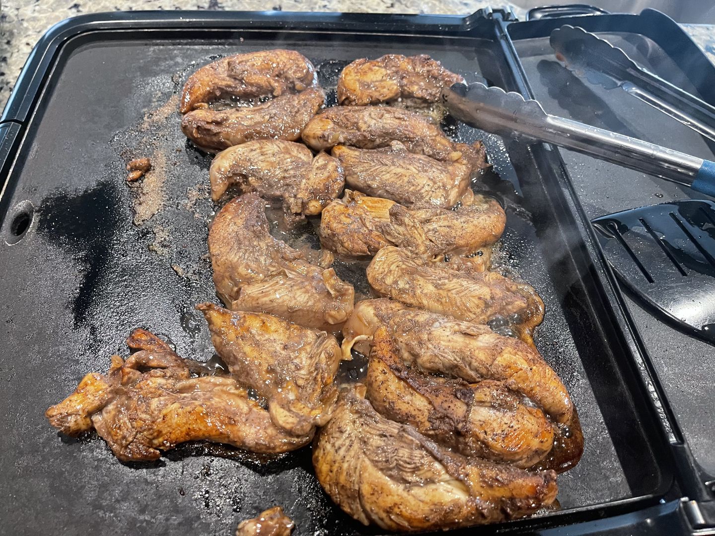 Customer photo review of Date Balsamic Vinaigrette Marinade & Salad Dressing